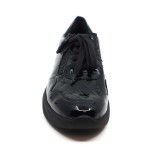 Solidus sneaker zwart lak 53007
